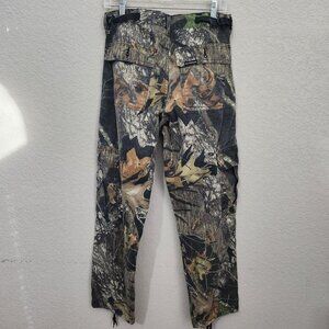Wolf Mountain Camouflage Cargo Pants Size S Cotton Outdoor Hunting Gear Vtg